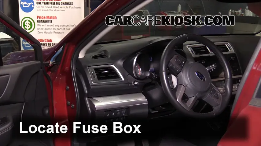 2016 Subaru Outback 2.5i Premium 2.5L 4 Cyl. Fuse (Interior)